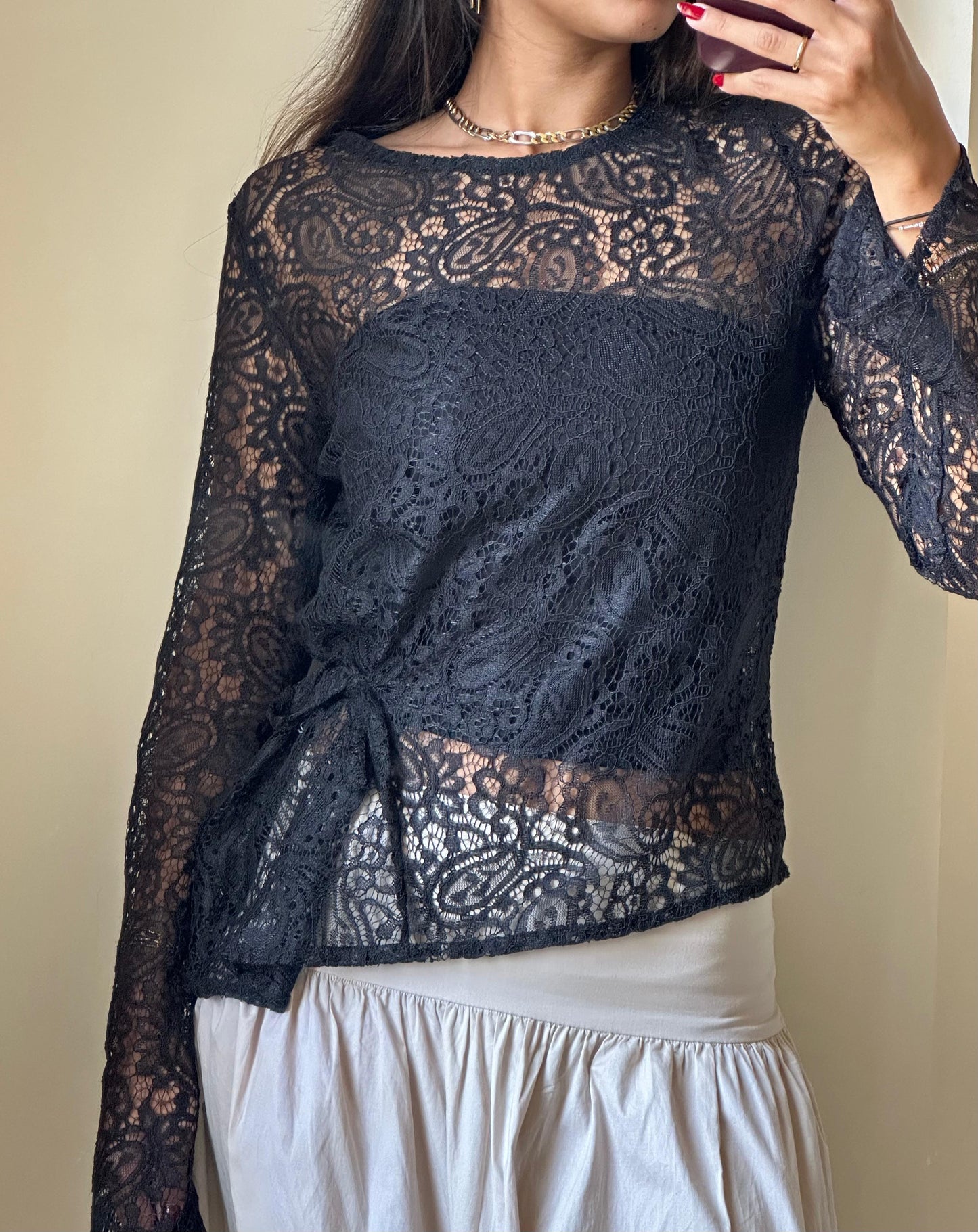 Lace Adjustable Top