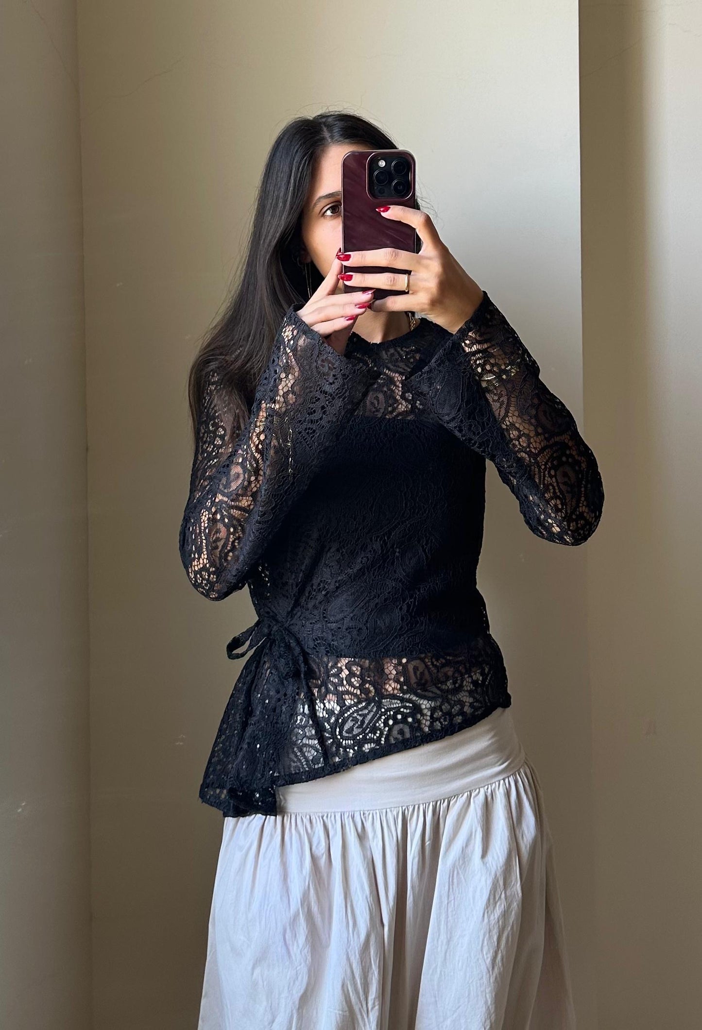 Lace Adjustable Top