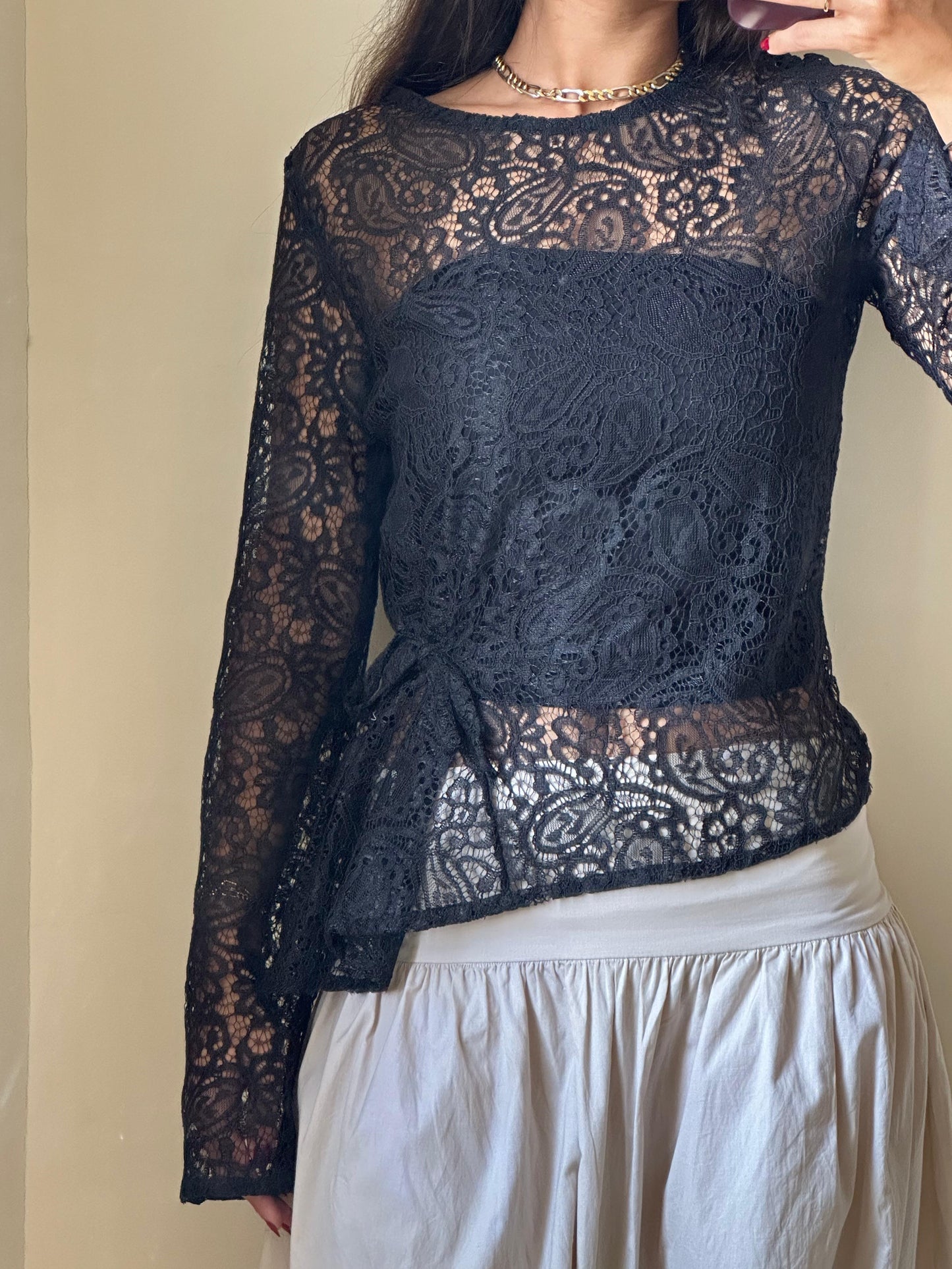 Lace Adjustable Top