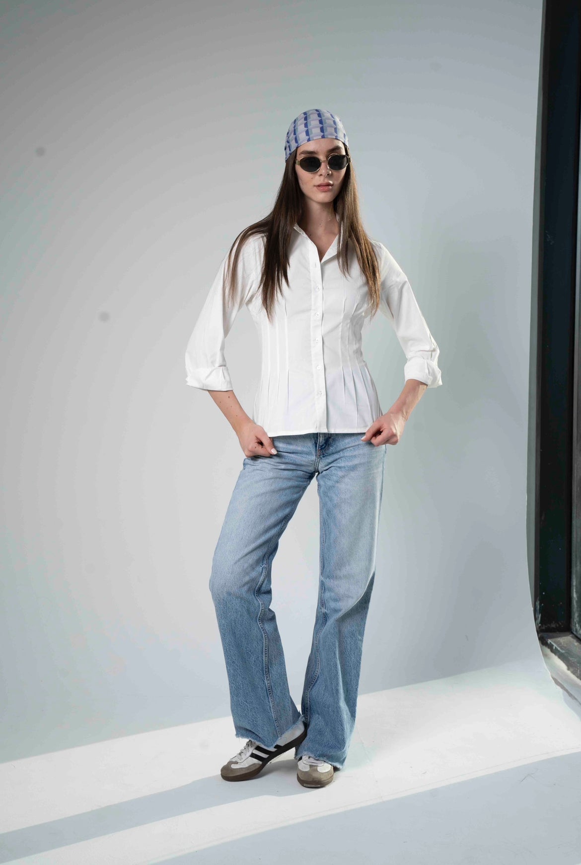 Hourglass Shirt in White