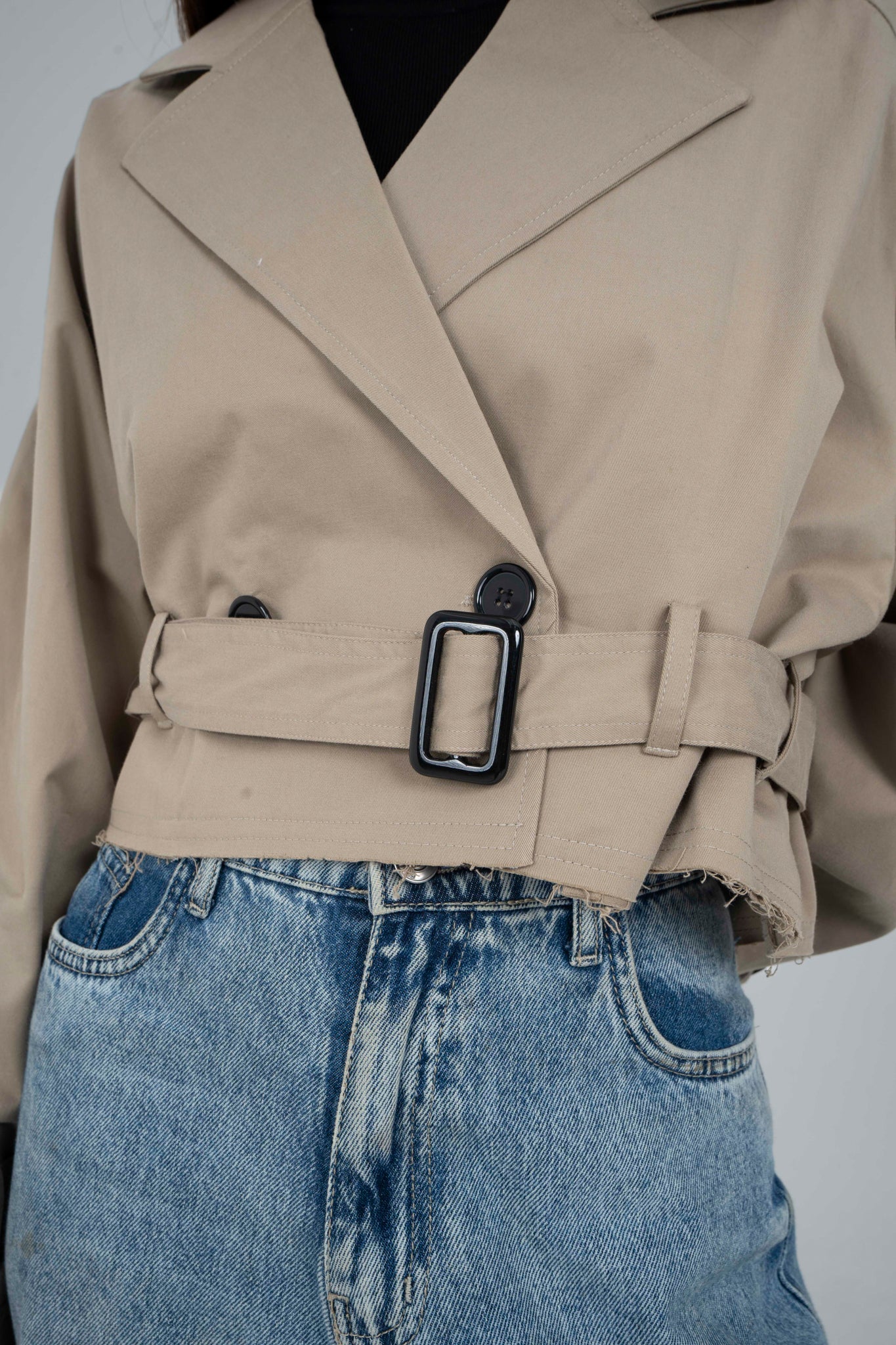 The Mini Trench in Olive