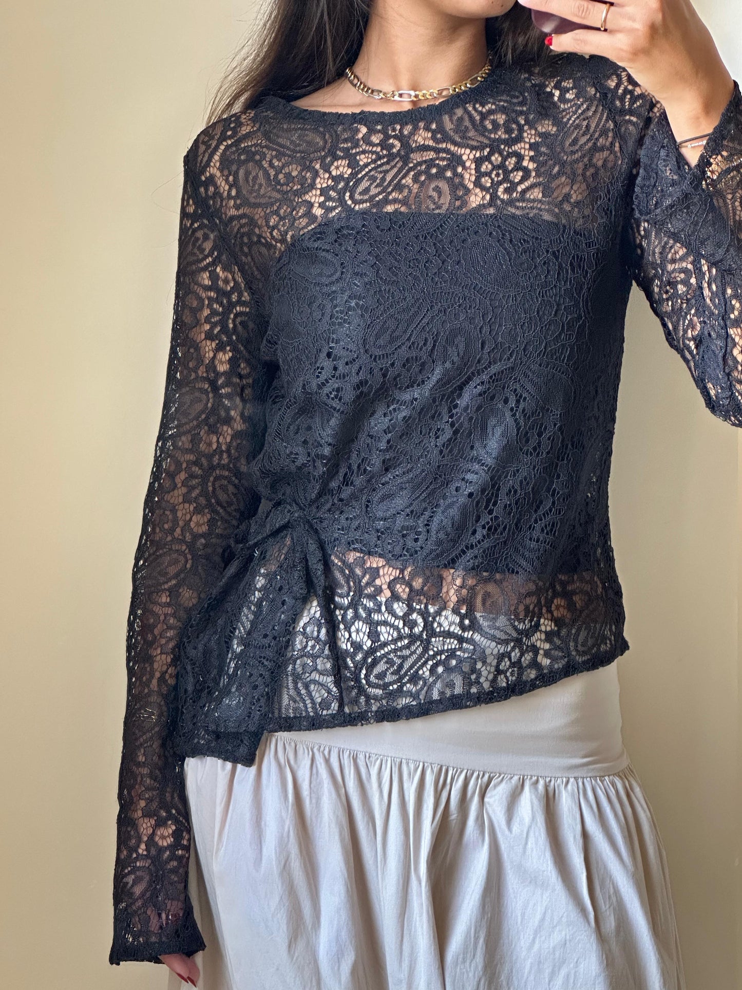 Lace Adjustable Top