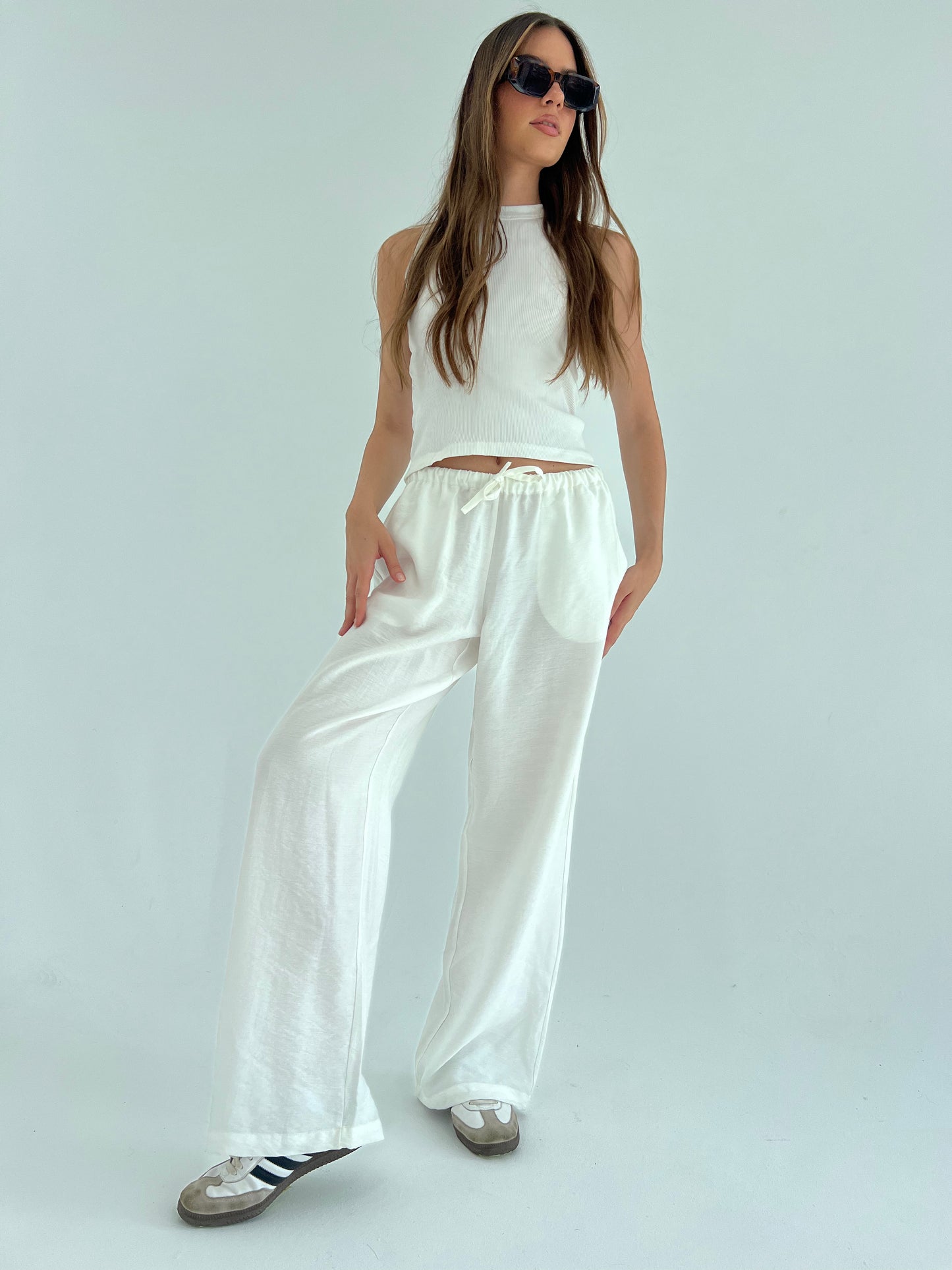 Must-have Linen Pants: White