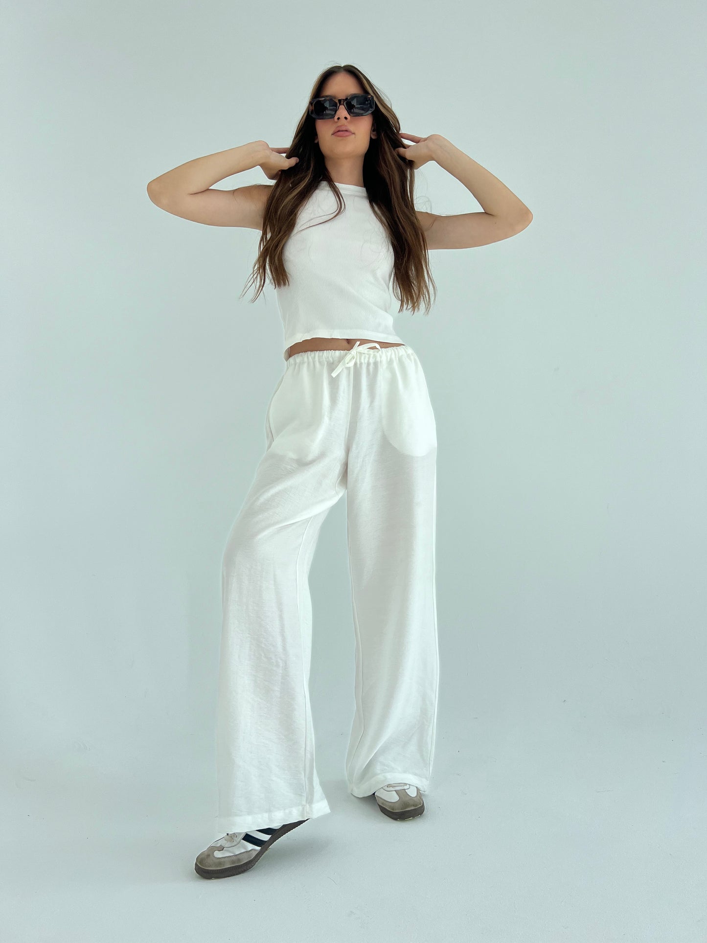 Must-have Linen Pants: White