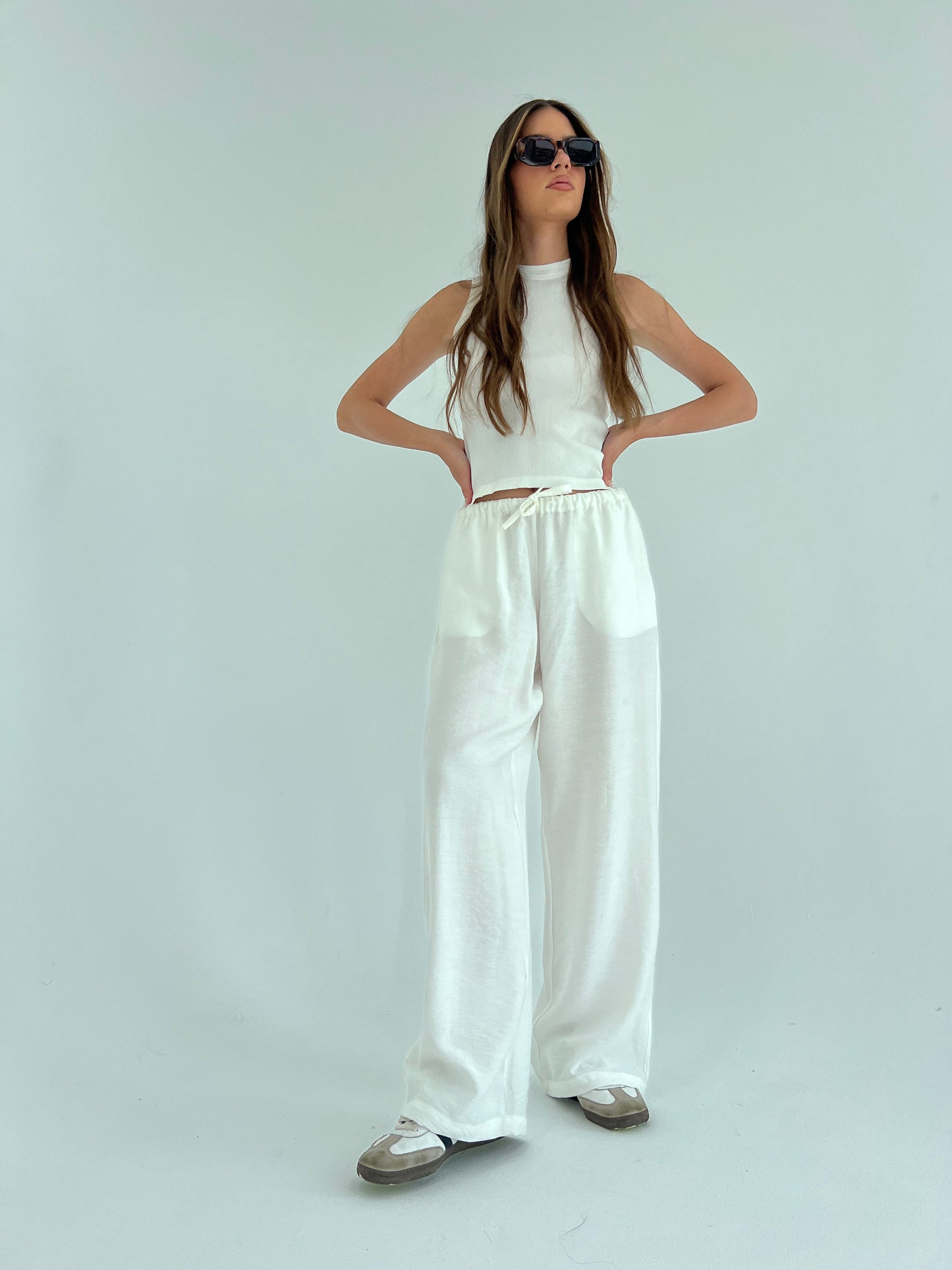 Must-have Linen Pants: White