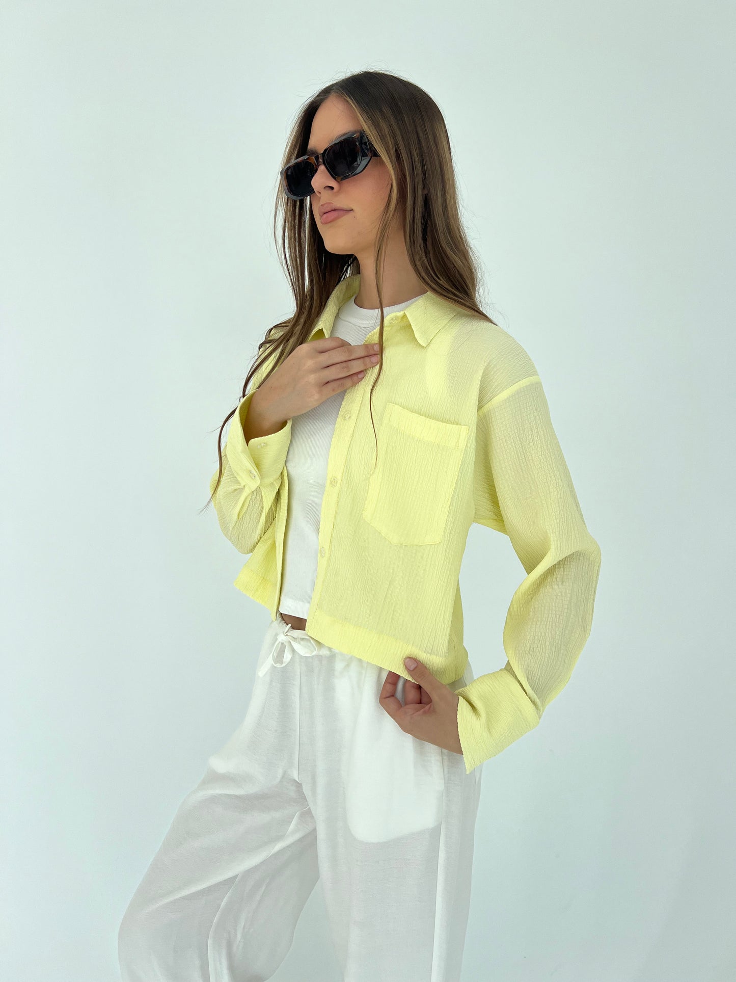 Butter Yellow Shirt