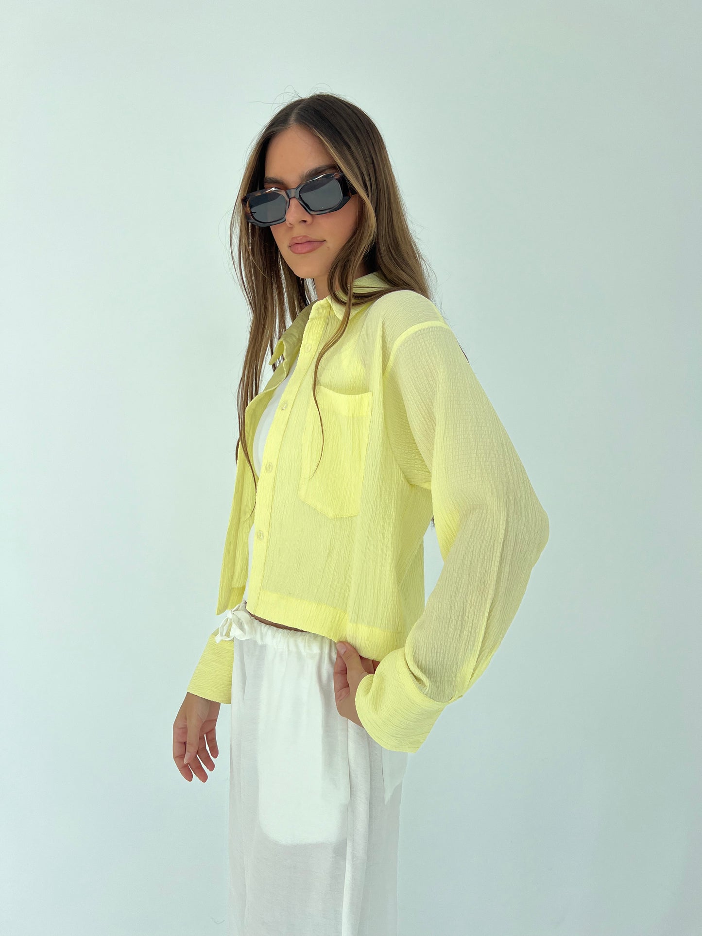 Butter Yellow Shirt