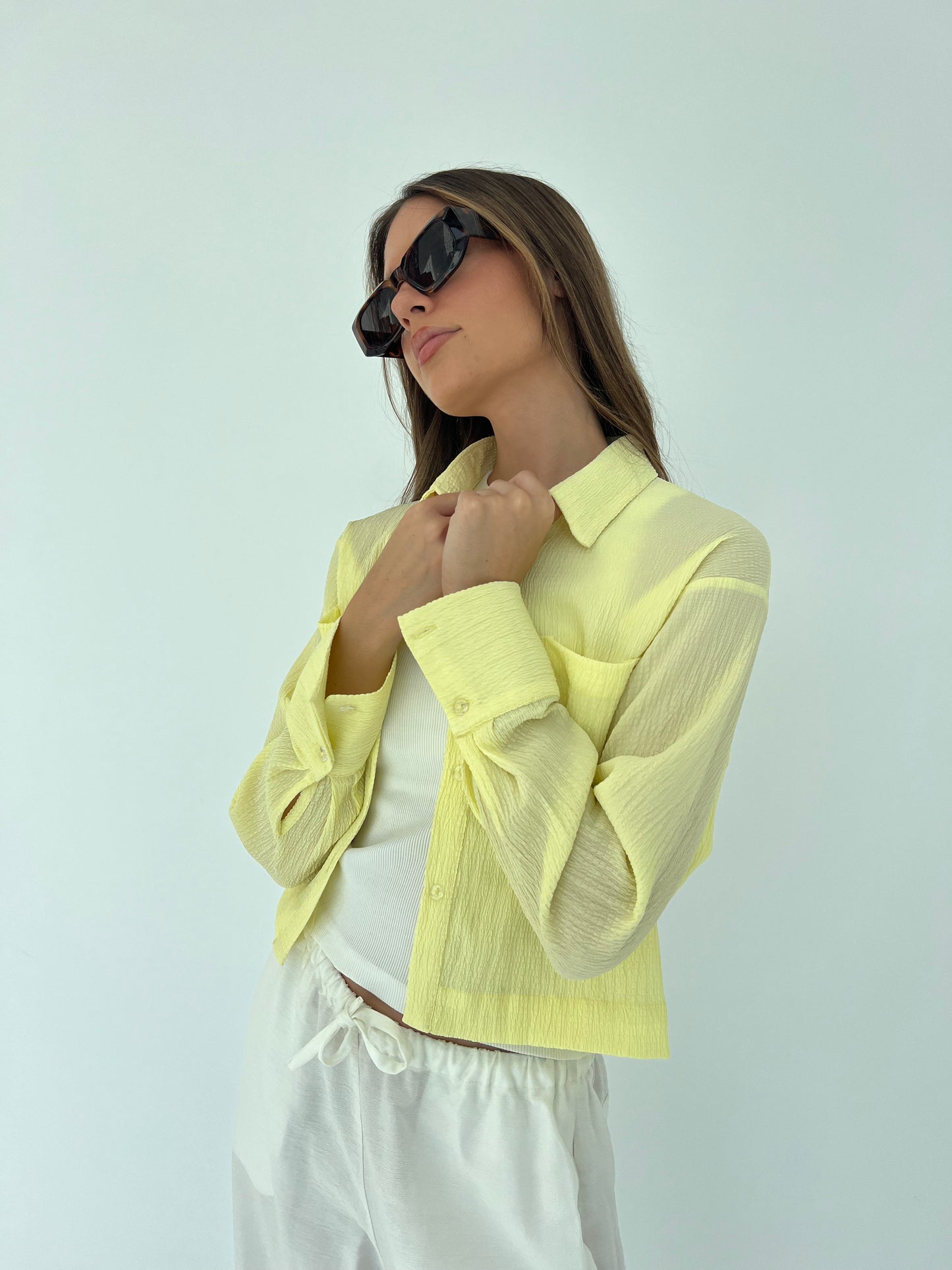Butter Yellow Shirt