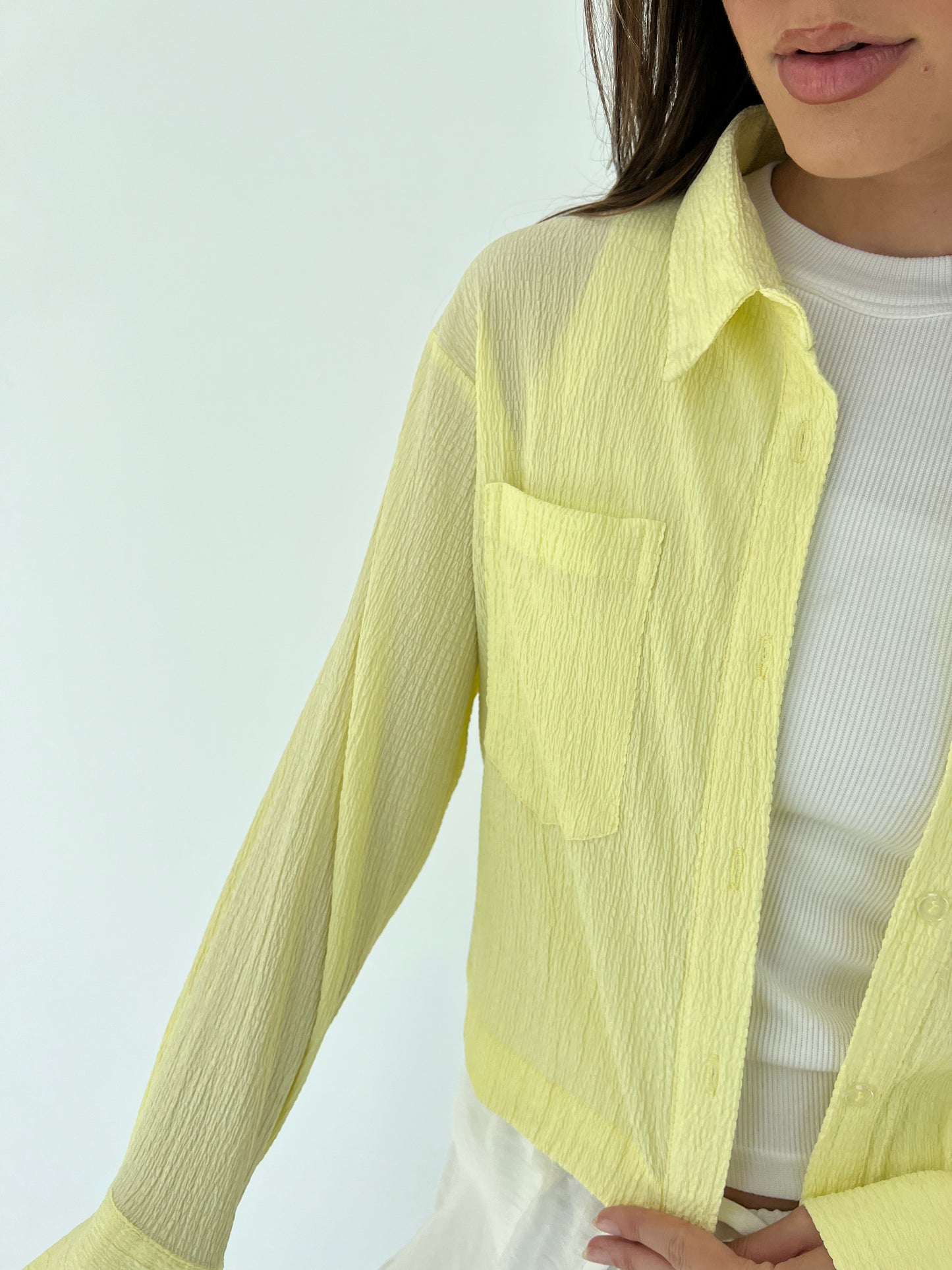 Butter Yellow Shirt