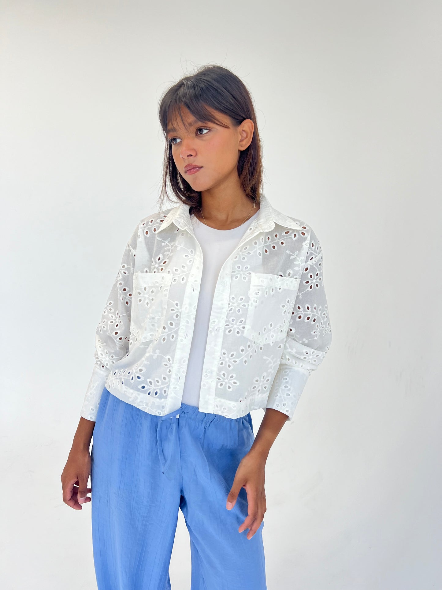 Good Girl Shirt in Off-White