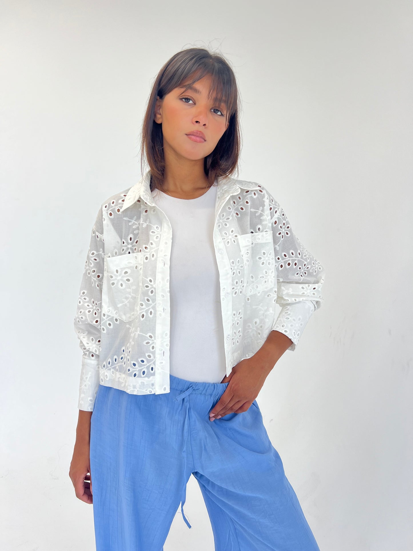Good Girl Shirt in Off-White