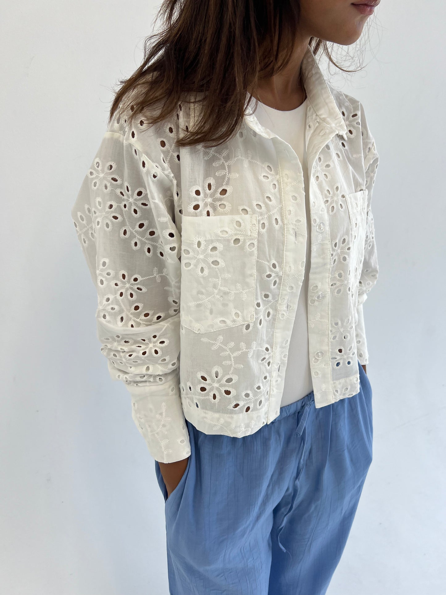 Good Girl Shirt in Off-White