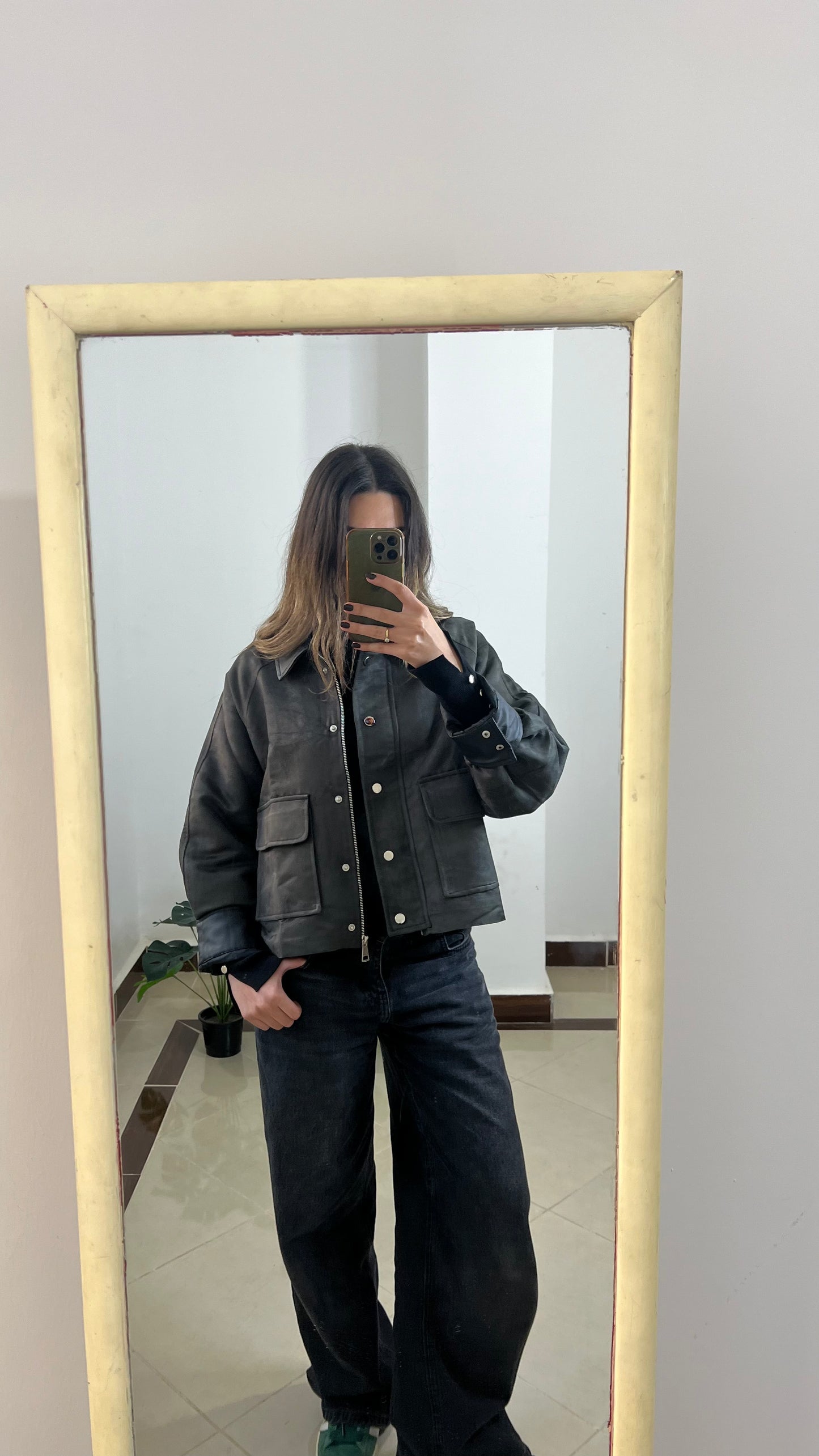 The Barn Jacket in Black Suede