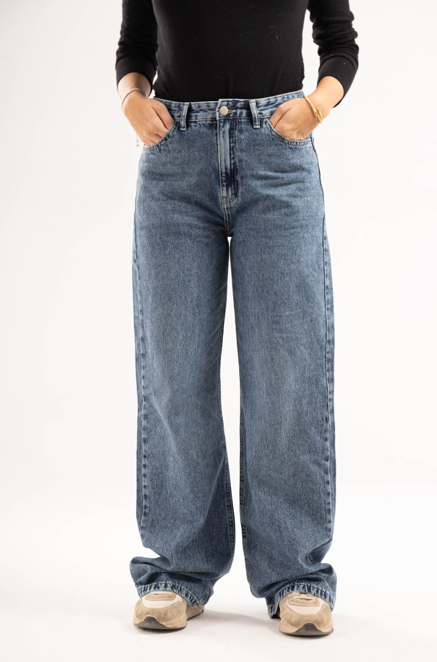 Clean Girl Blue Jeans
