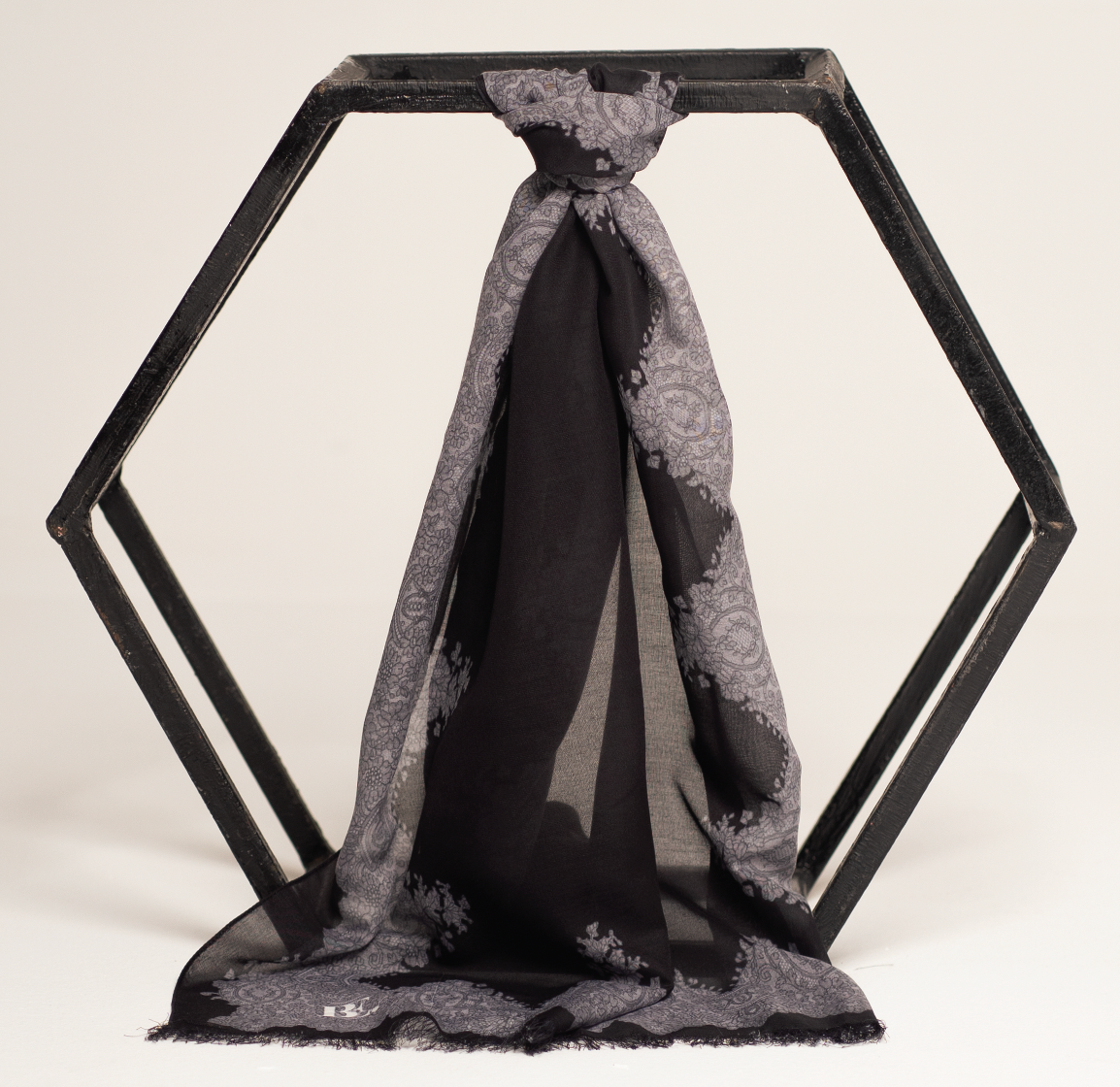 French Lace: Black