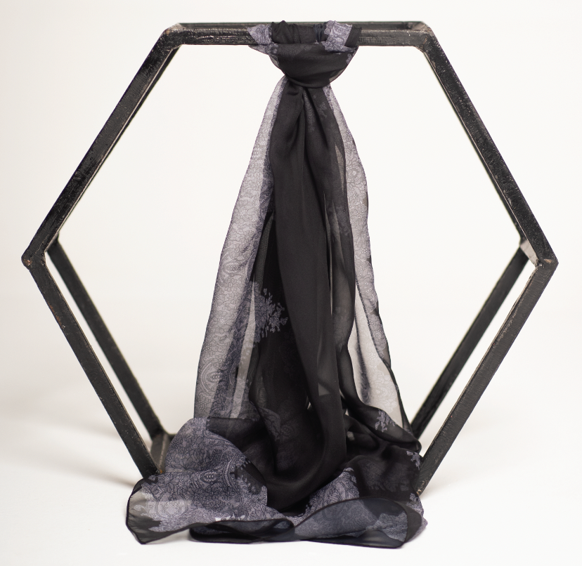 French Lace: Black