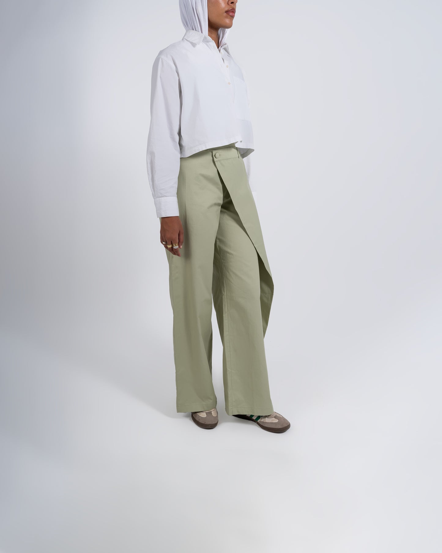 Mint OverLap Pants