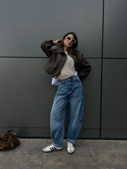 Balloon Jeans in Blue