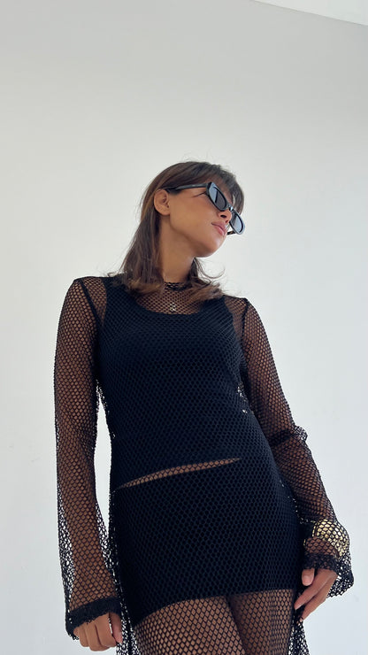 Beach Dress in Black