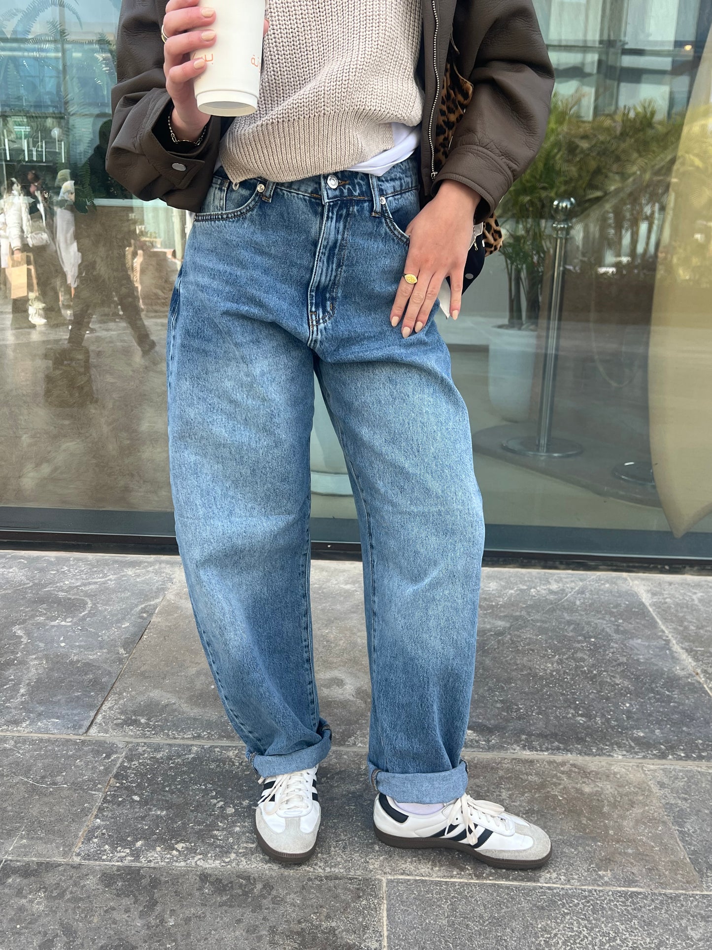 Balloon Jeans in Blue