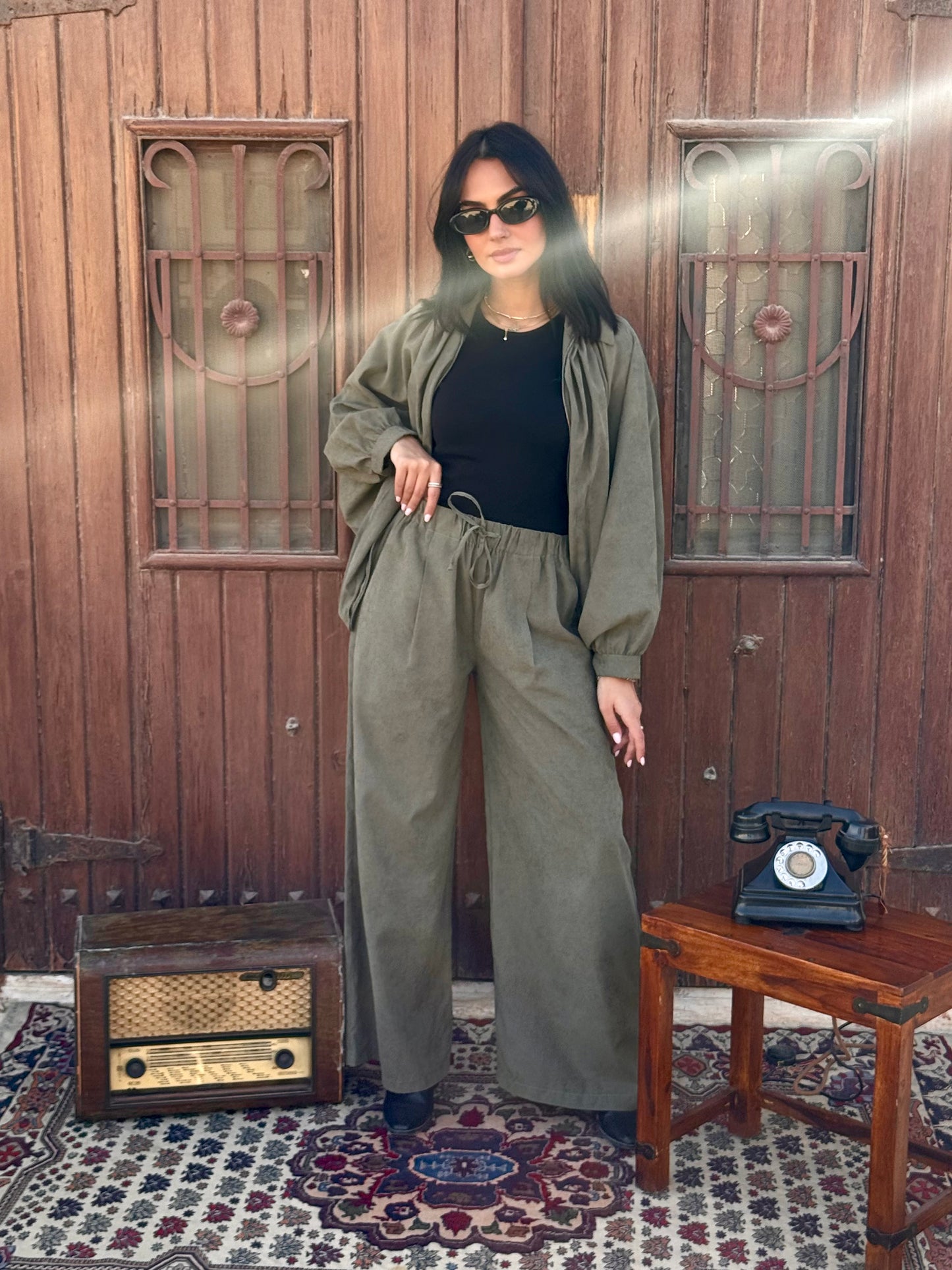 The Quiet Presence Set: Olive