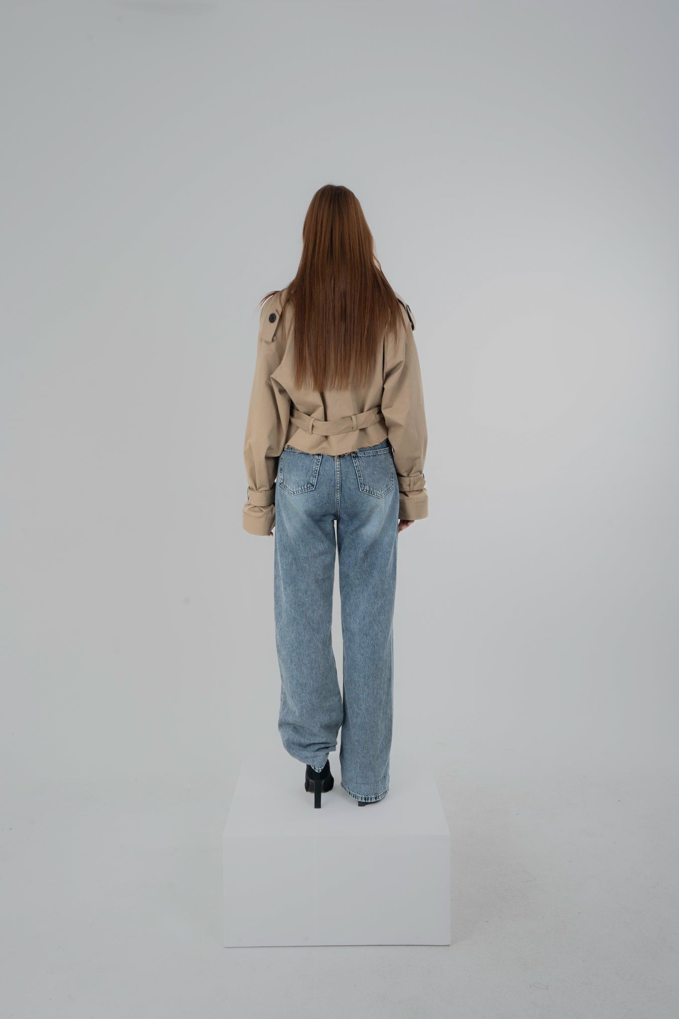 The Mini Trench in Beige