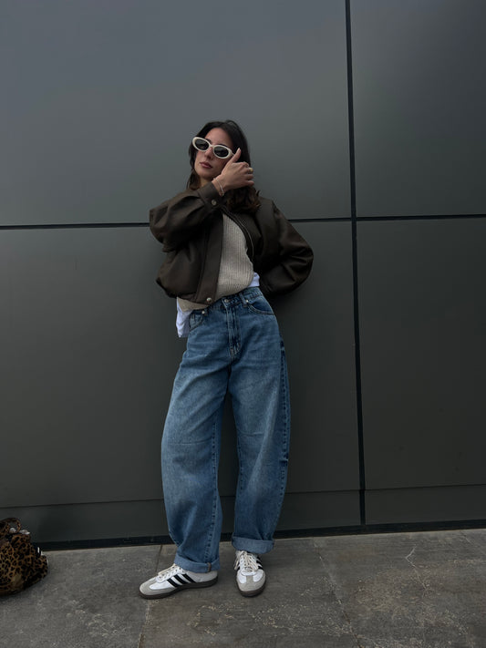 Balloon Jeans in Blue