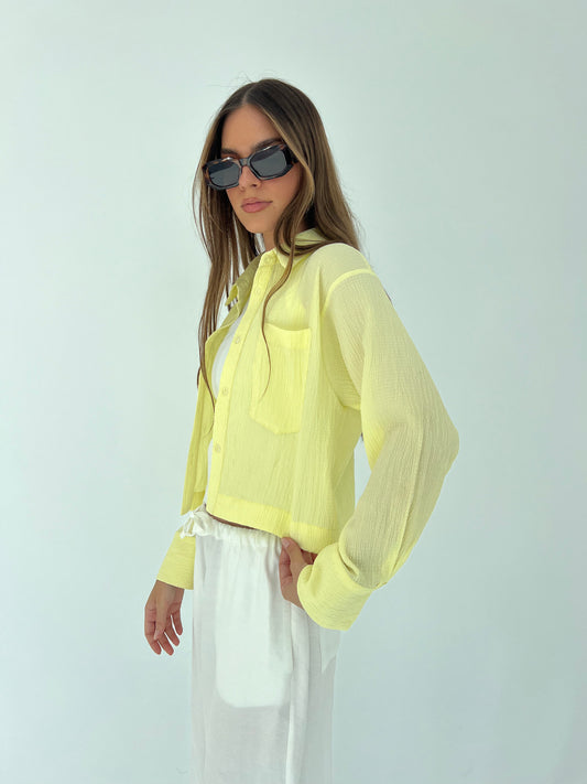Butter Yellow Shirt