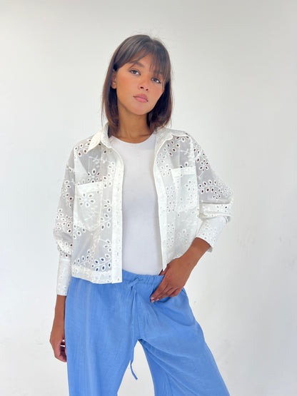 Good Girl Shirt in Off-White