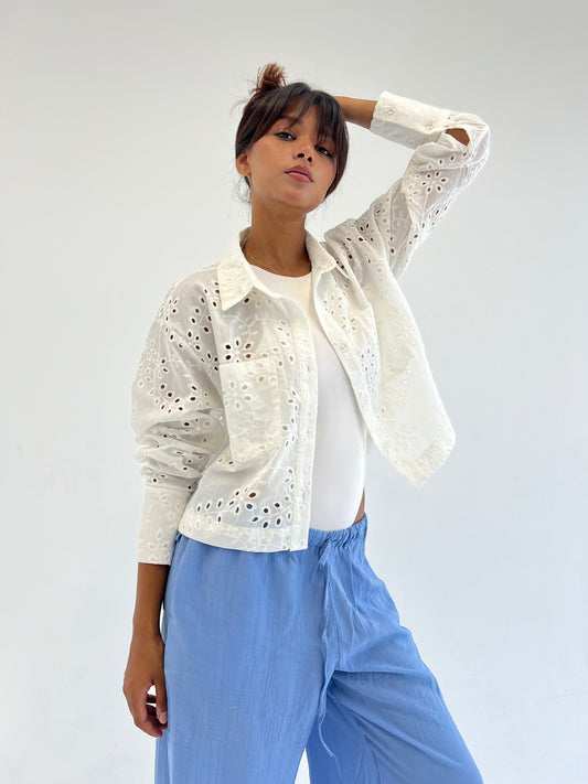 Good Girl Shirt in Off-White