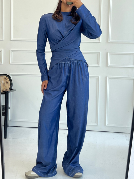 Hourglass Pants in Light Jeans