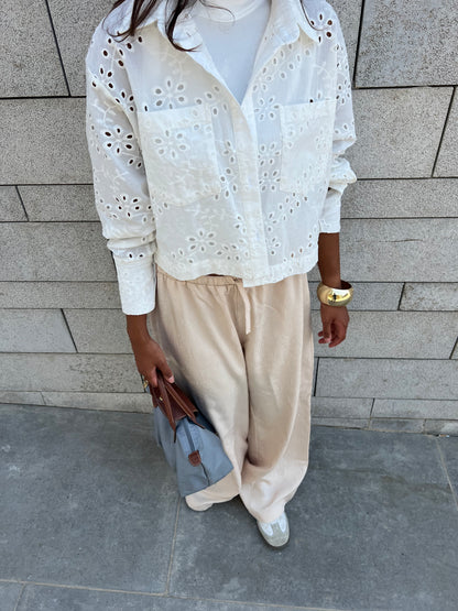Good Girl Shirt in Off-White