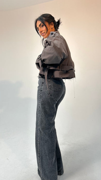 The Mini Trench in Grey