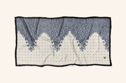 Star Lace: Créme, Blue & Purple
