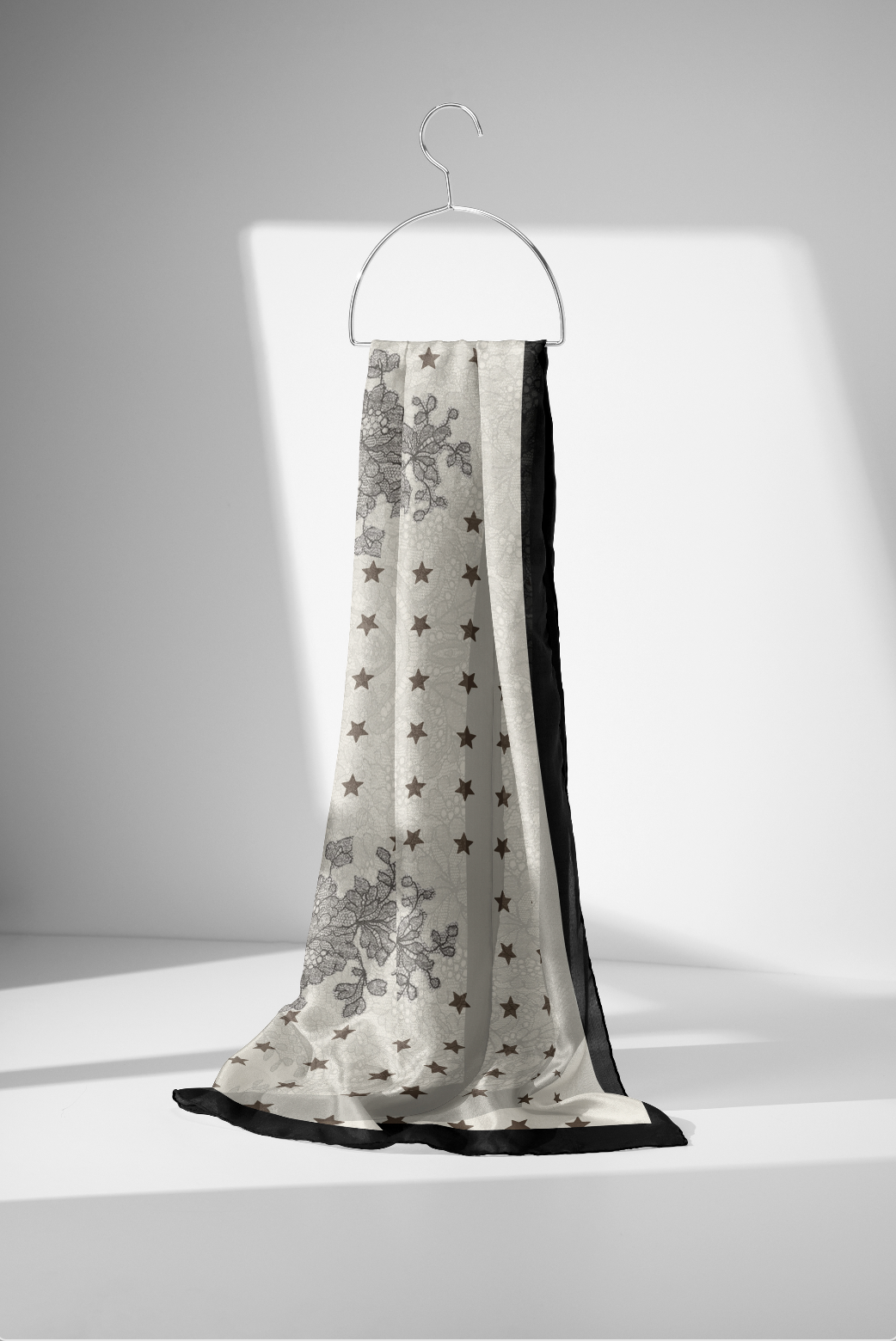 Star Lace: Créme & brown