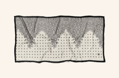 Star Lace: Créme & brown