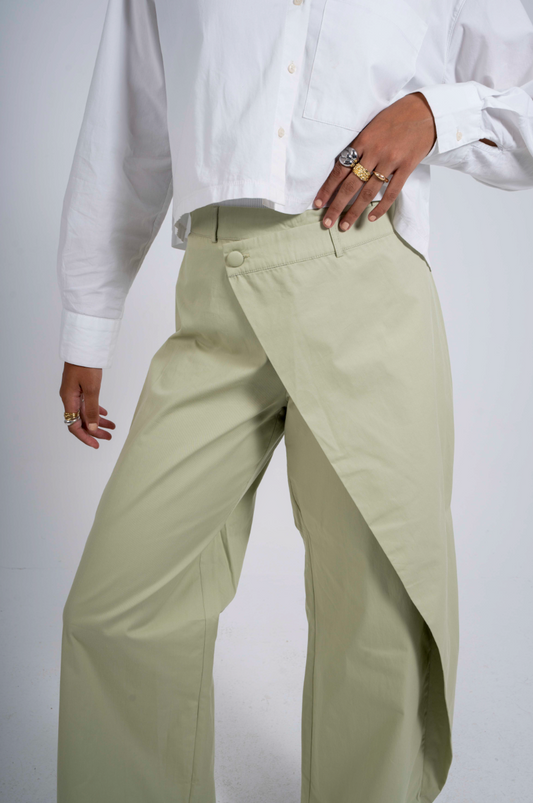 Mint OverLap Pants