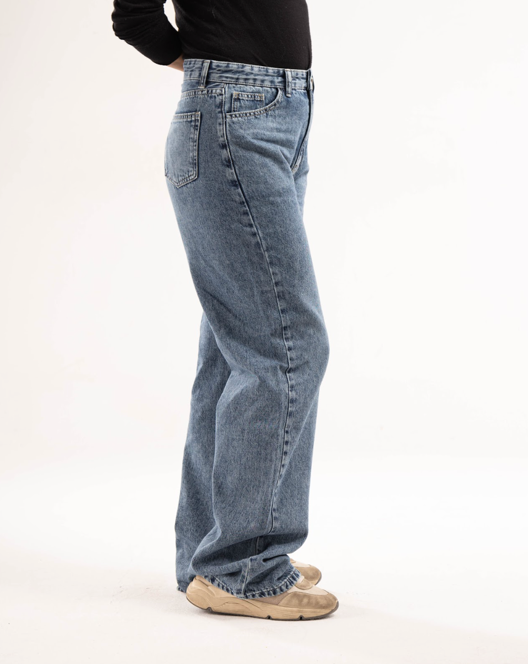 Clean Girl Blue Jeans
