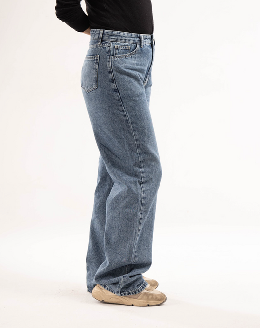 Clean Girl Blue Jeans