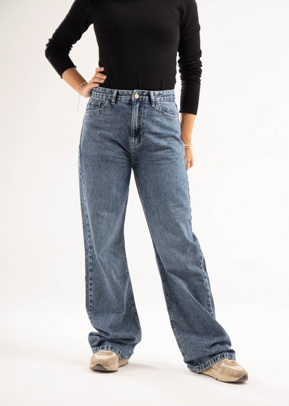 Clean Girl Blue Jeans