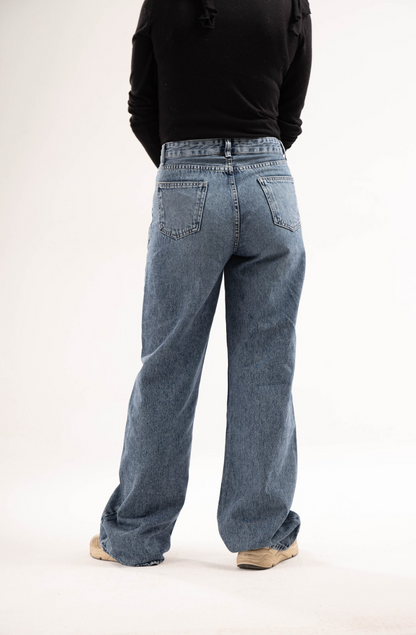 Clean Girl Blue Jeans