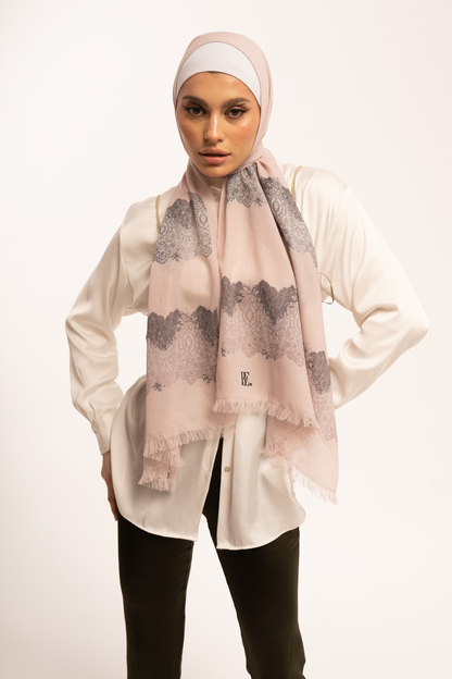 French Lace: Beige